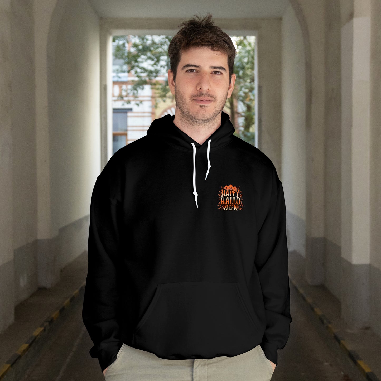 🎃 Halloween Hoodie – Happy Halloween Edition 👻