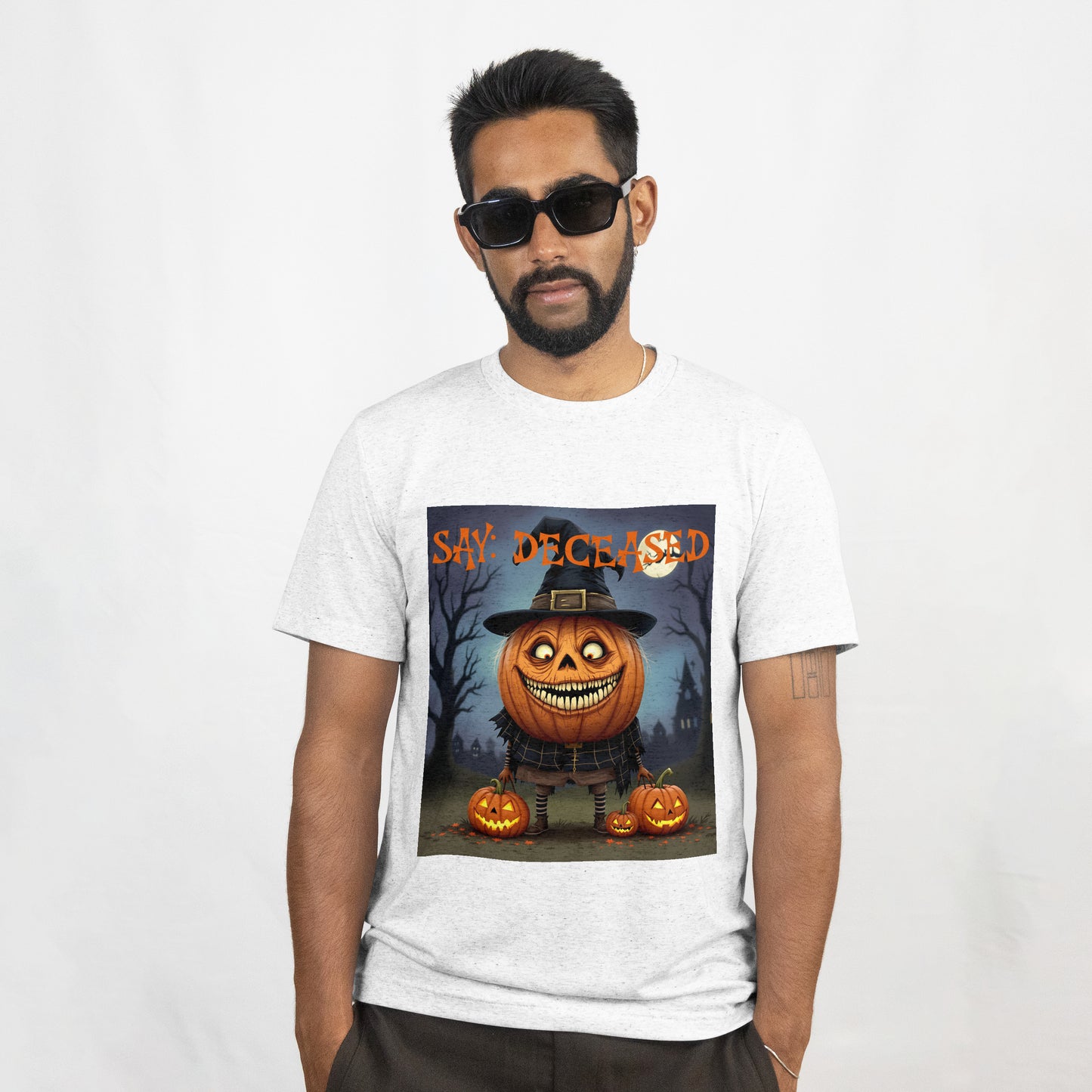 🎃 Halloween Kollektion „Say: Deceased“ – Unisex Shirt 👻
