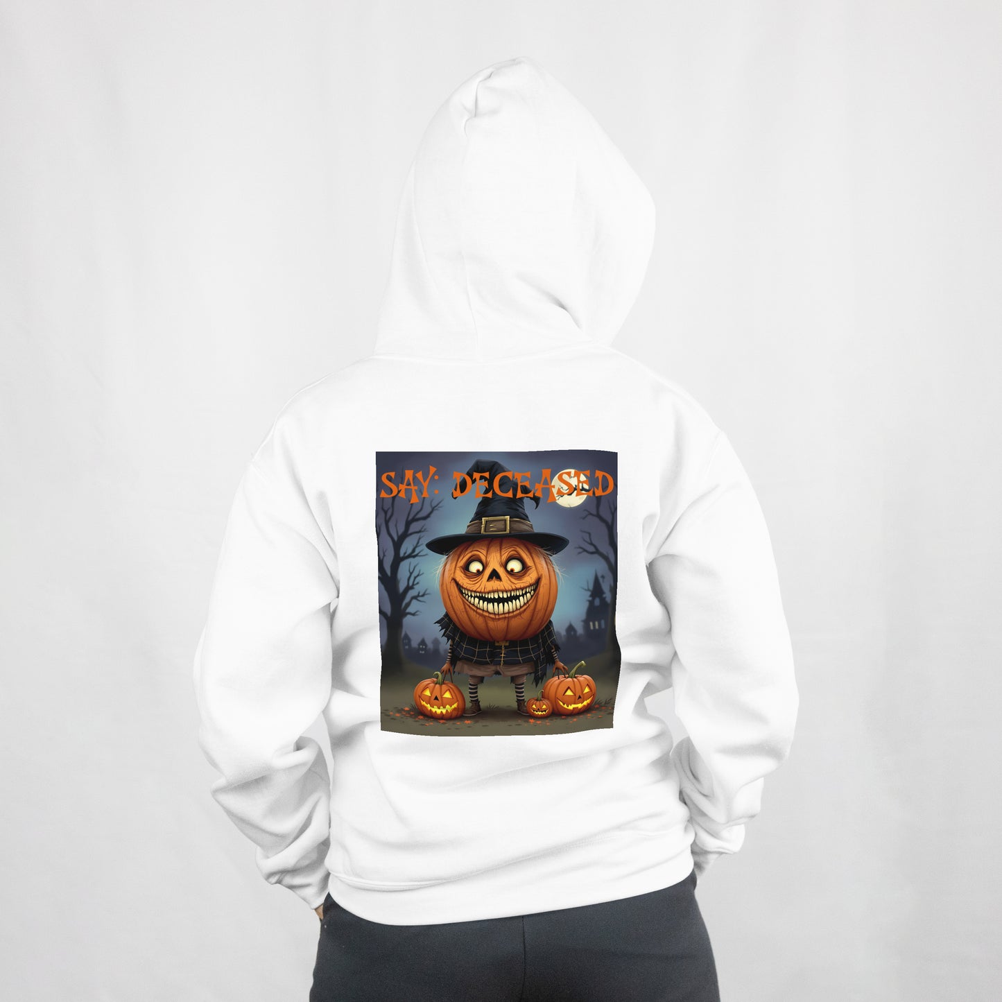 🎃 Halloween Kollektion „Say: Deceased“ – Unisex Sweatjacken 👻