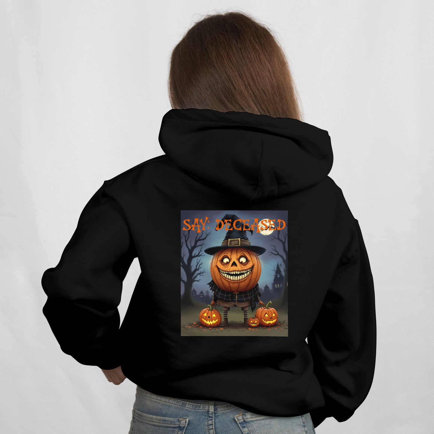 🎃 Halloween Kollektion „Say: Deceased“ – Unisex  Hoodies 👻