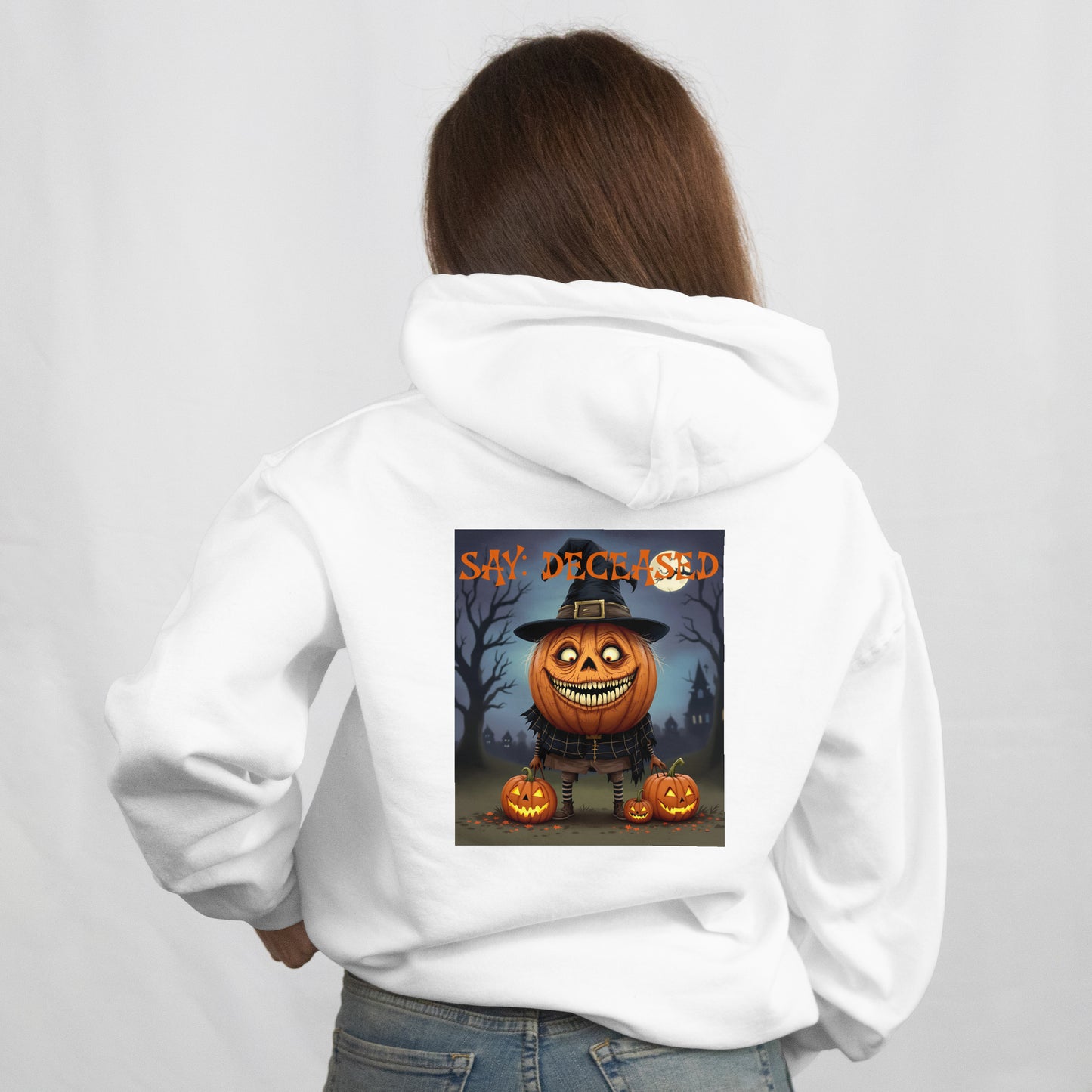 🎃 Halloween Kollektion „Say: Deceased“ – Unisex  Hoodies 👻