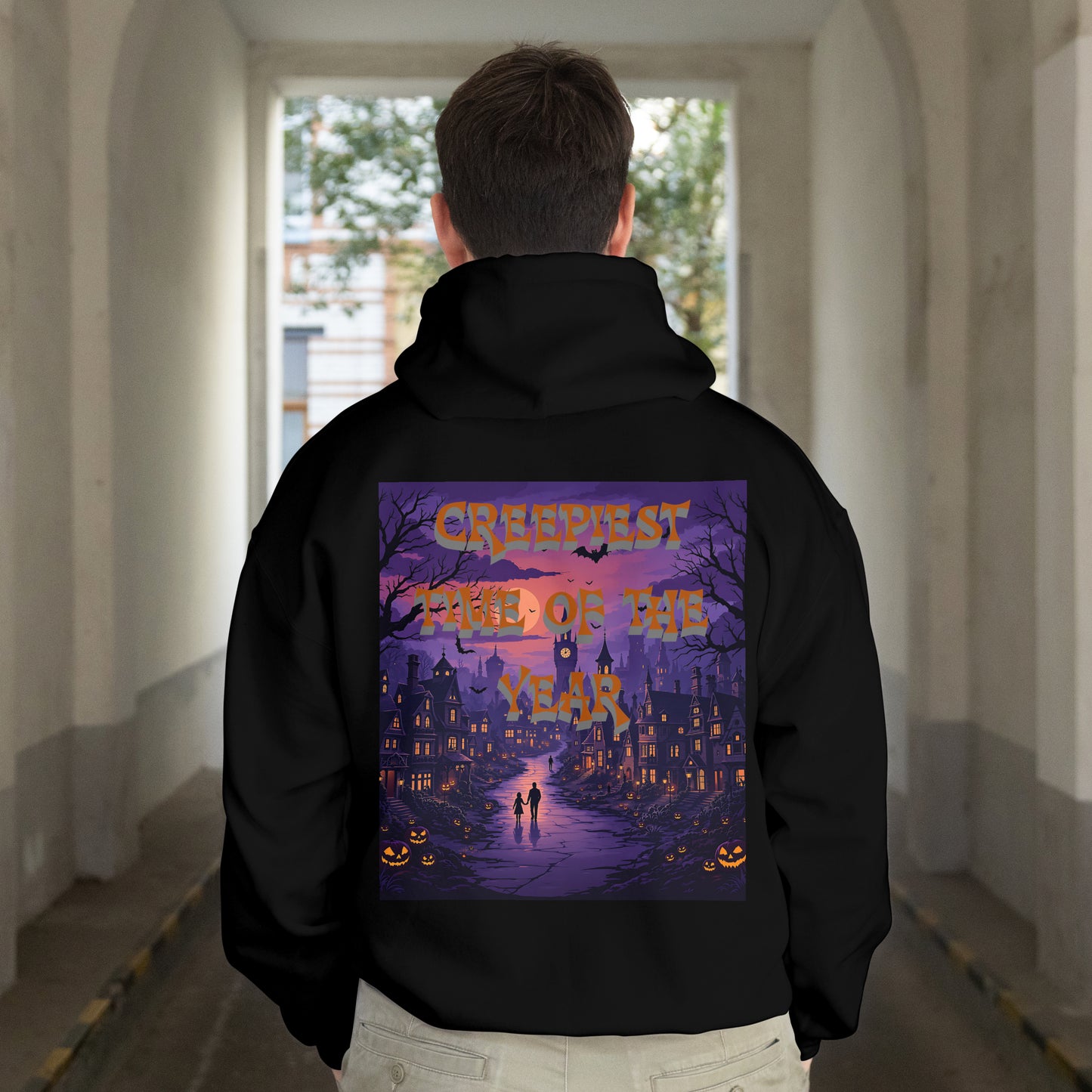 🎃 Halloween Hoodie „Creepiest Time of the Year“ – Spooky Edition 👻
