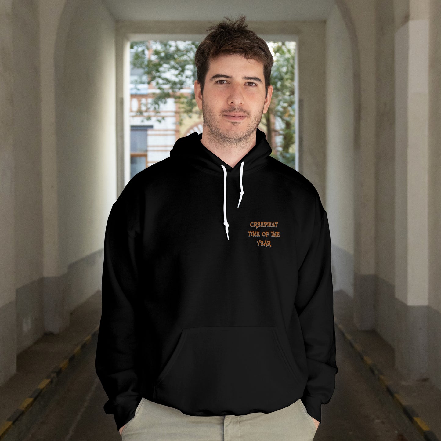 🎃 Halloween Hoodie „Creepiest Time of the Year“ – Spooky Edition 👻